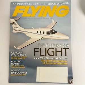 Aviation Magazine Flying November 2009 The Hudson Ditching